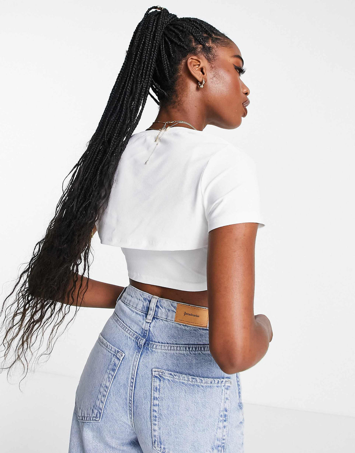 Wednesday'S Girl Cami Layered Crop Top
