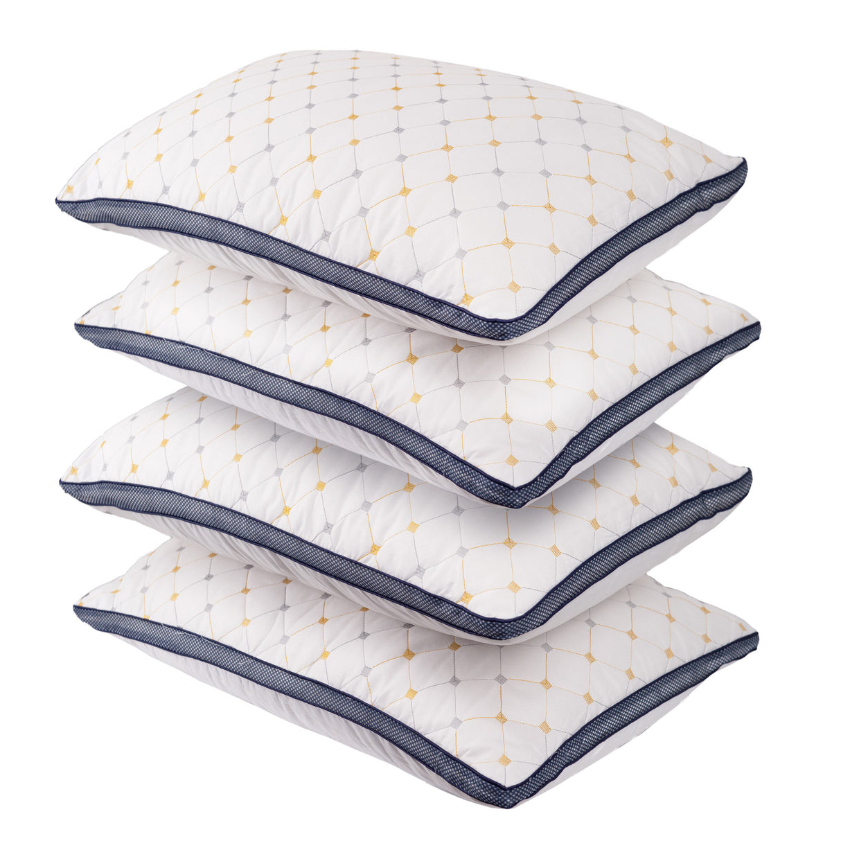 Royal Comfort Luxury Chiro Comfort Air Mesh Pillow - 4 Pack