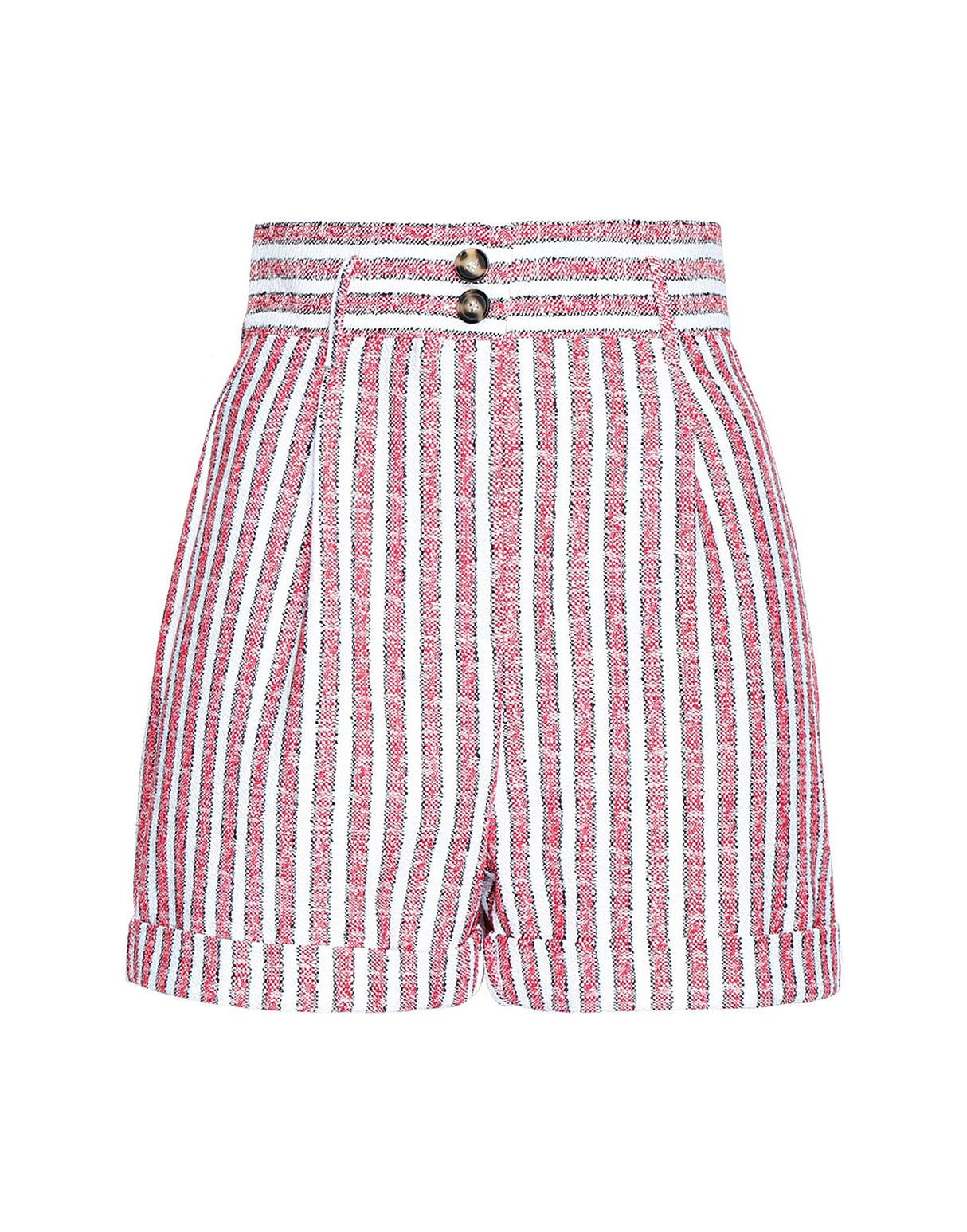 8 By Yoox Womens Shorts & Bermuda Shorts - Red