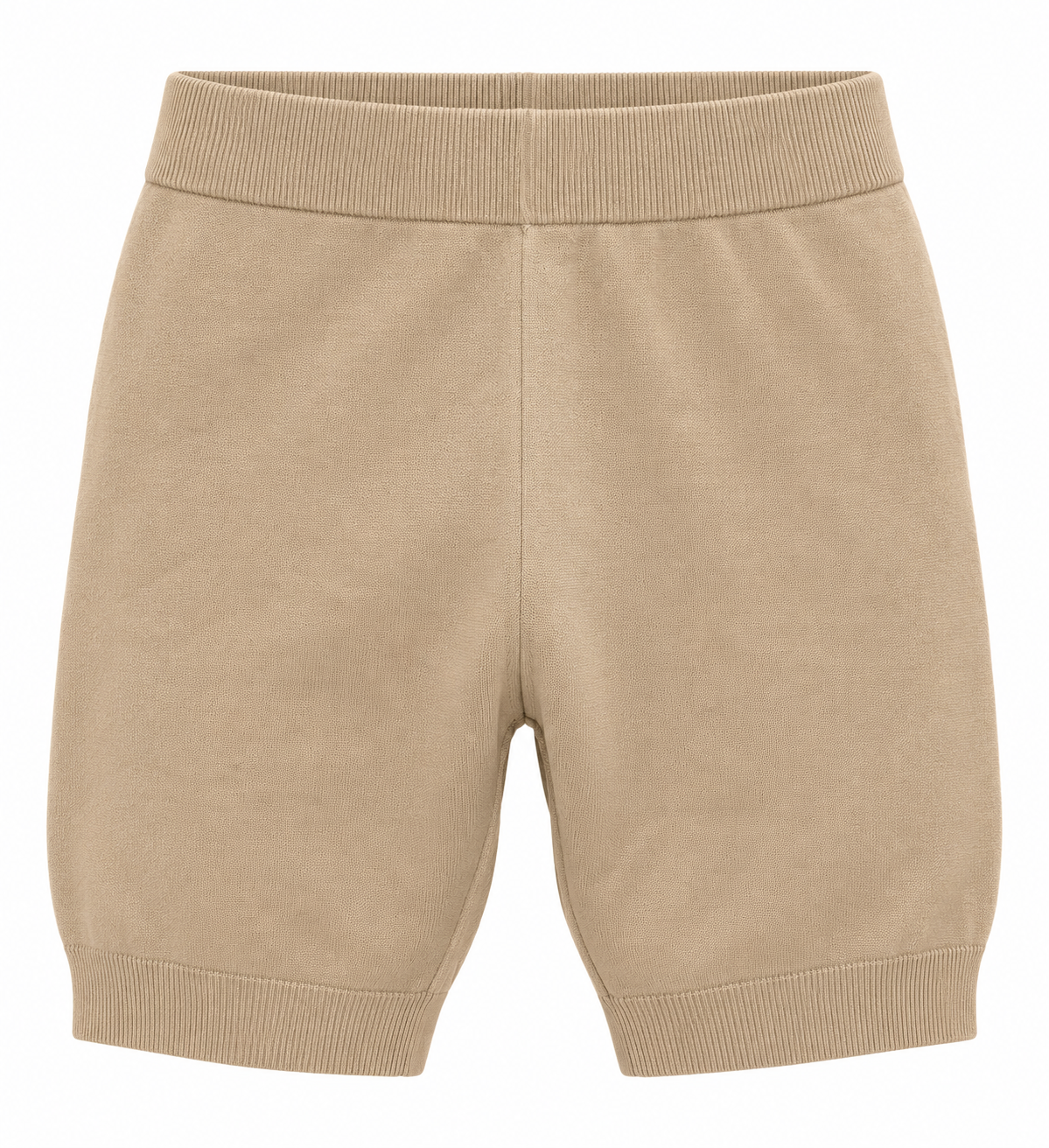 Asos Design Mix & Match Lounge Premium Knitted Legging Short In Biscuit