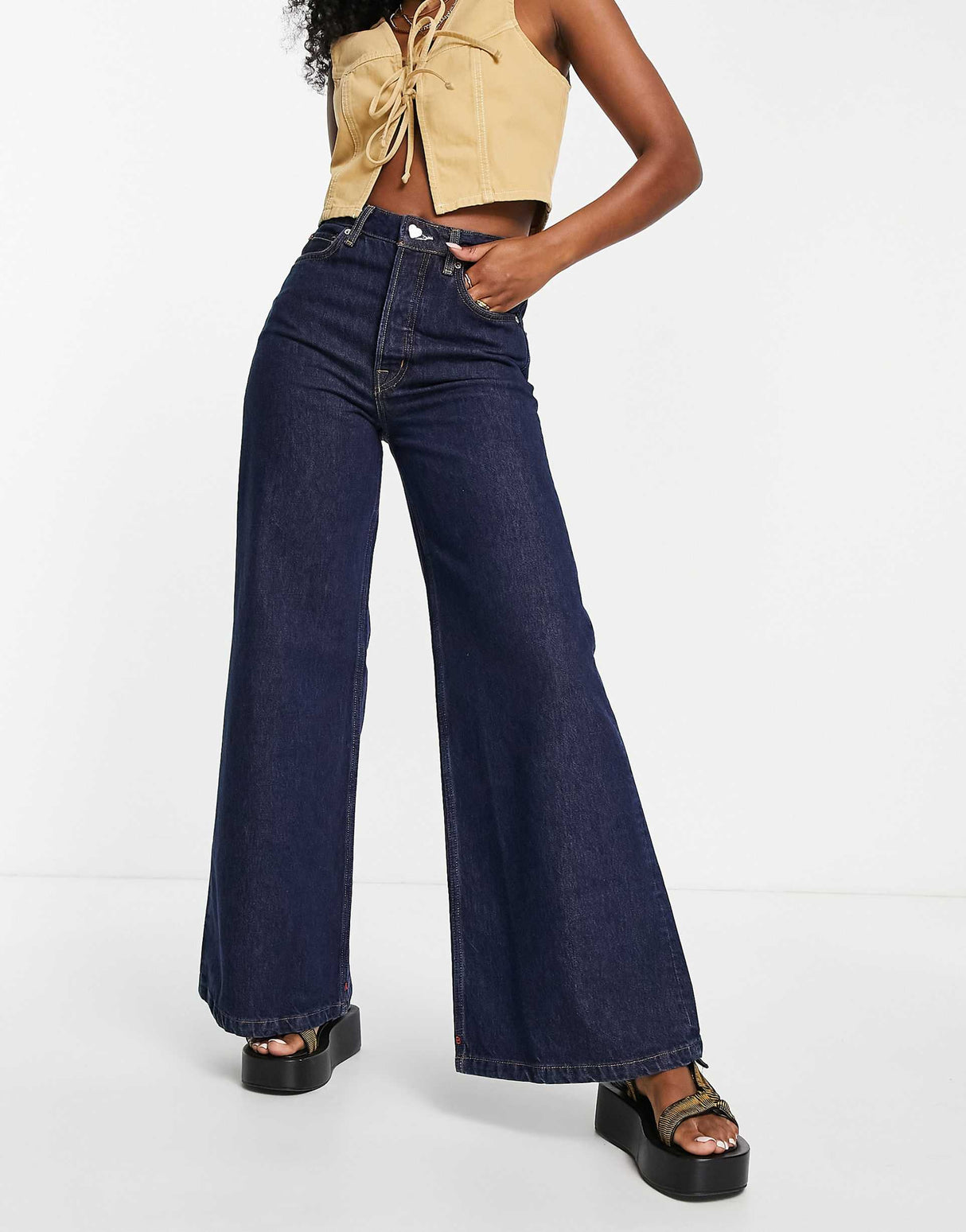 Maison Scotch Elvis Capsule Cotton Jeans In Indigo