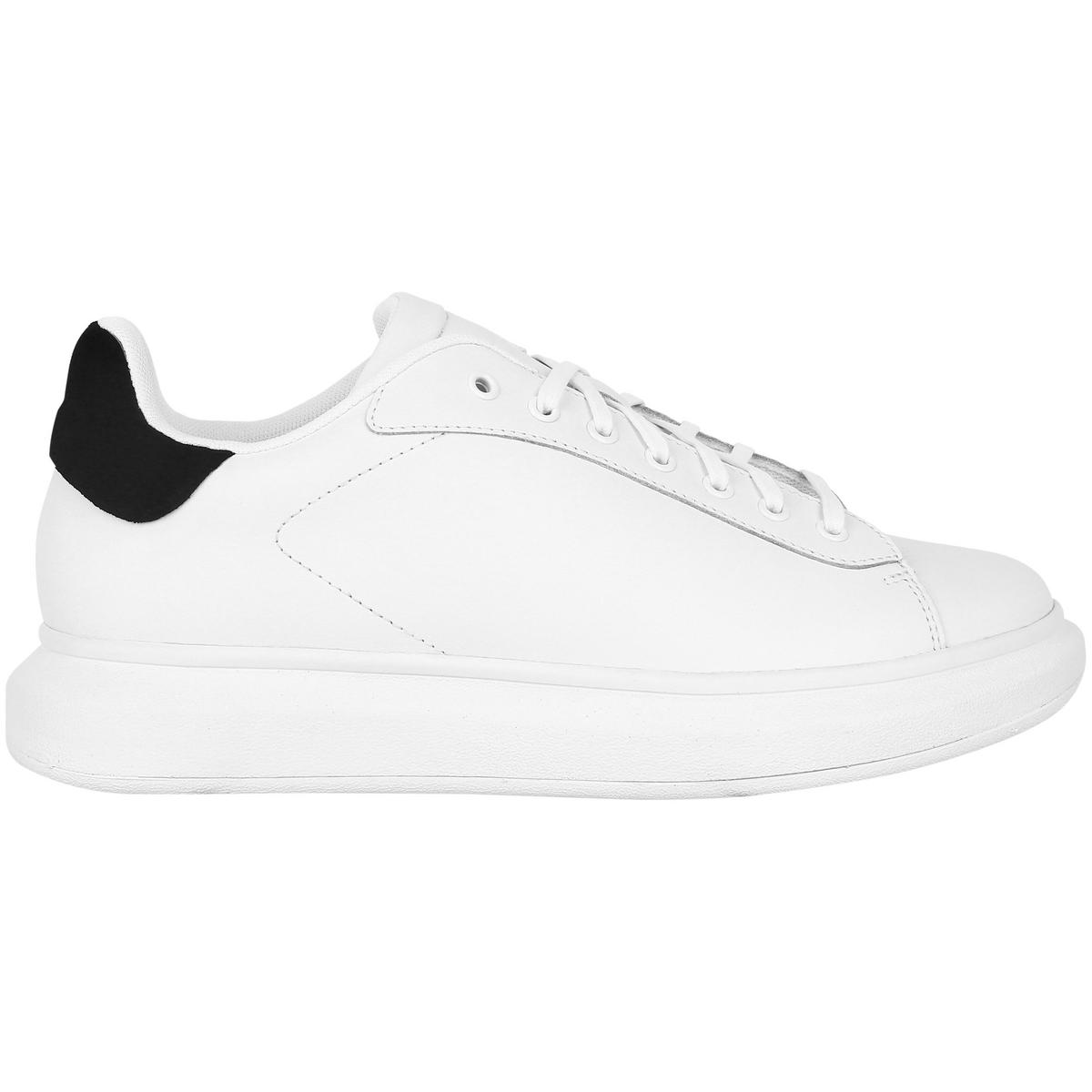 Jack Wills Men's Platform Trainers White/Black
