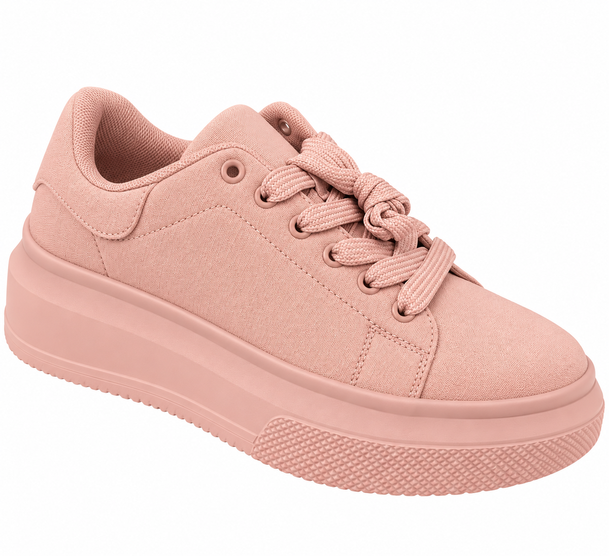 Asos Design Wide Fit Dorina Chunky Sole Trainers In Beige