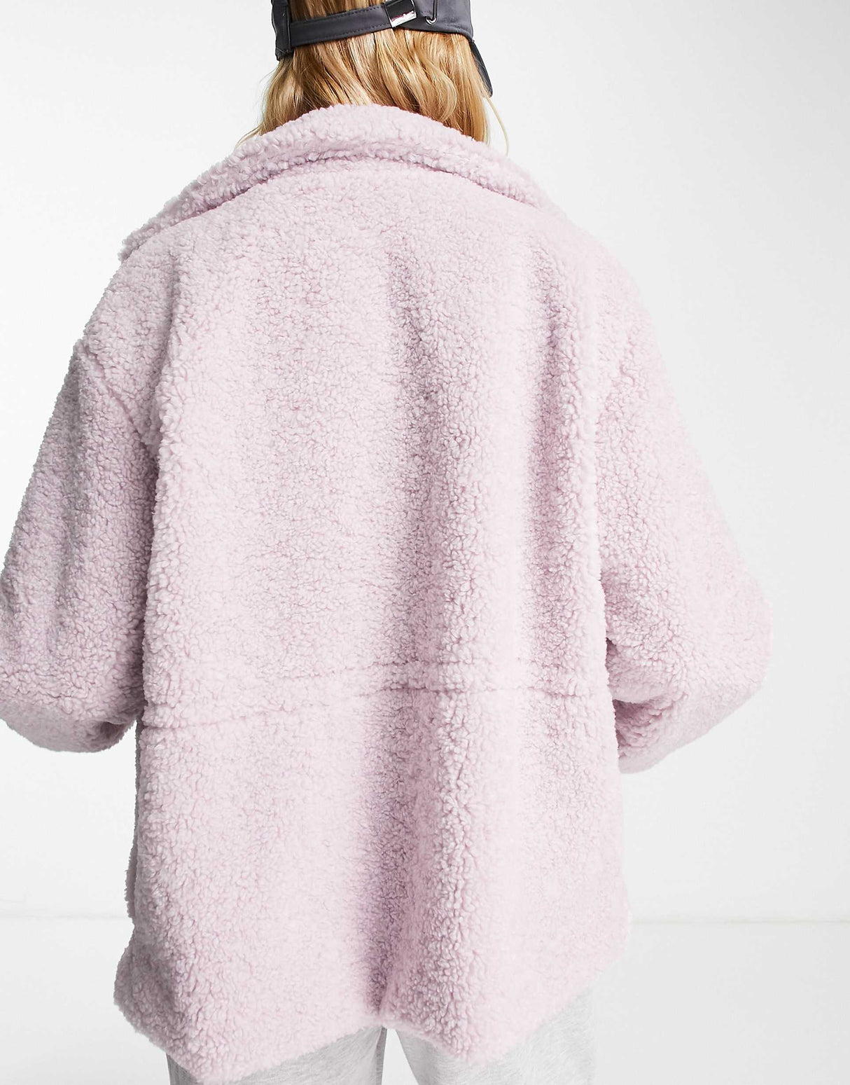 Na-Kd X Lisa Marie Schiffner Teddy Jacket In Lilac