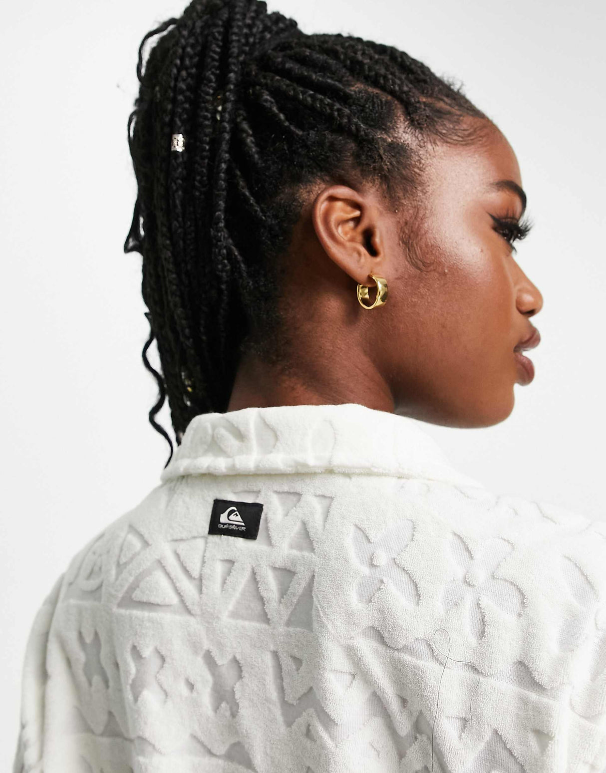 Quiksilver Nomad Culture Shirt In White