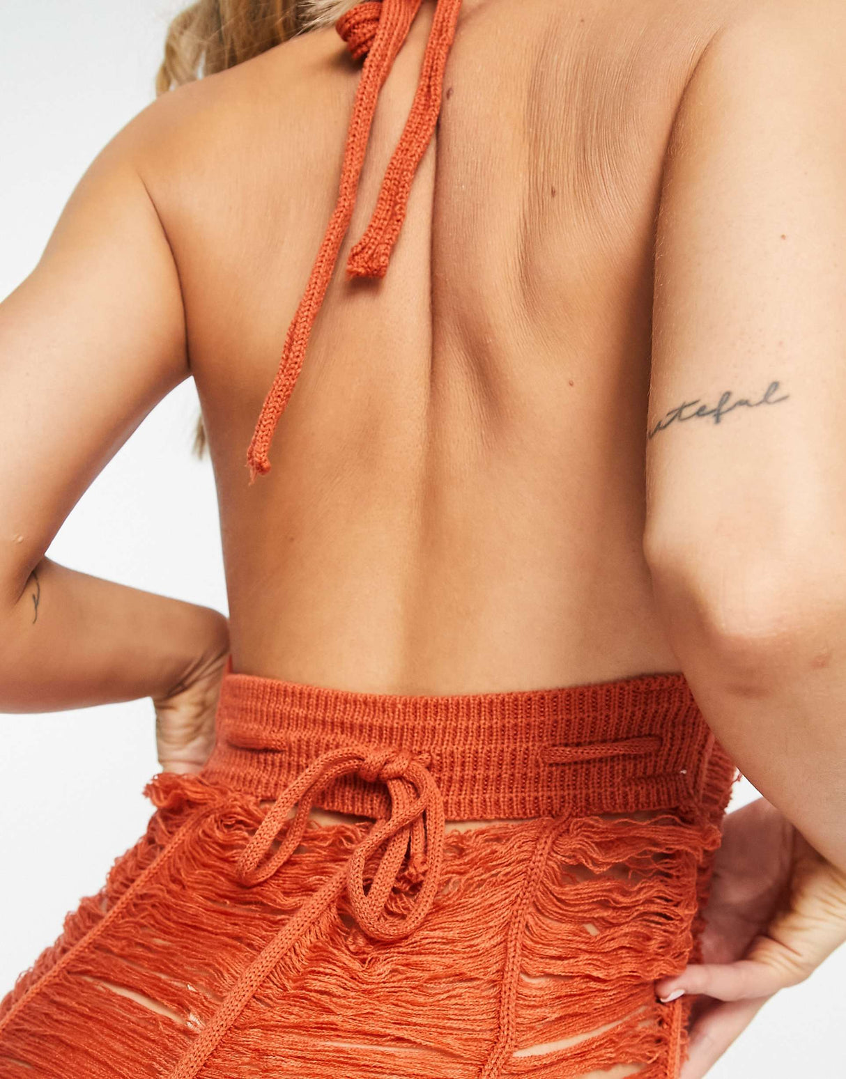 Sndys X Molly King Komodo Dress In Tangerine