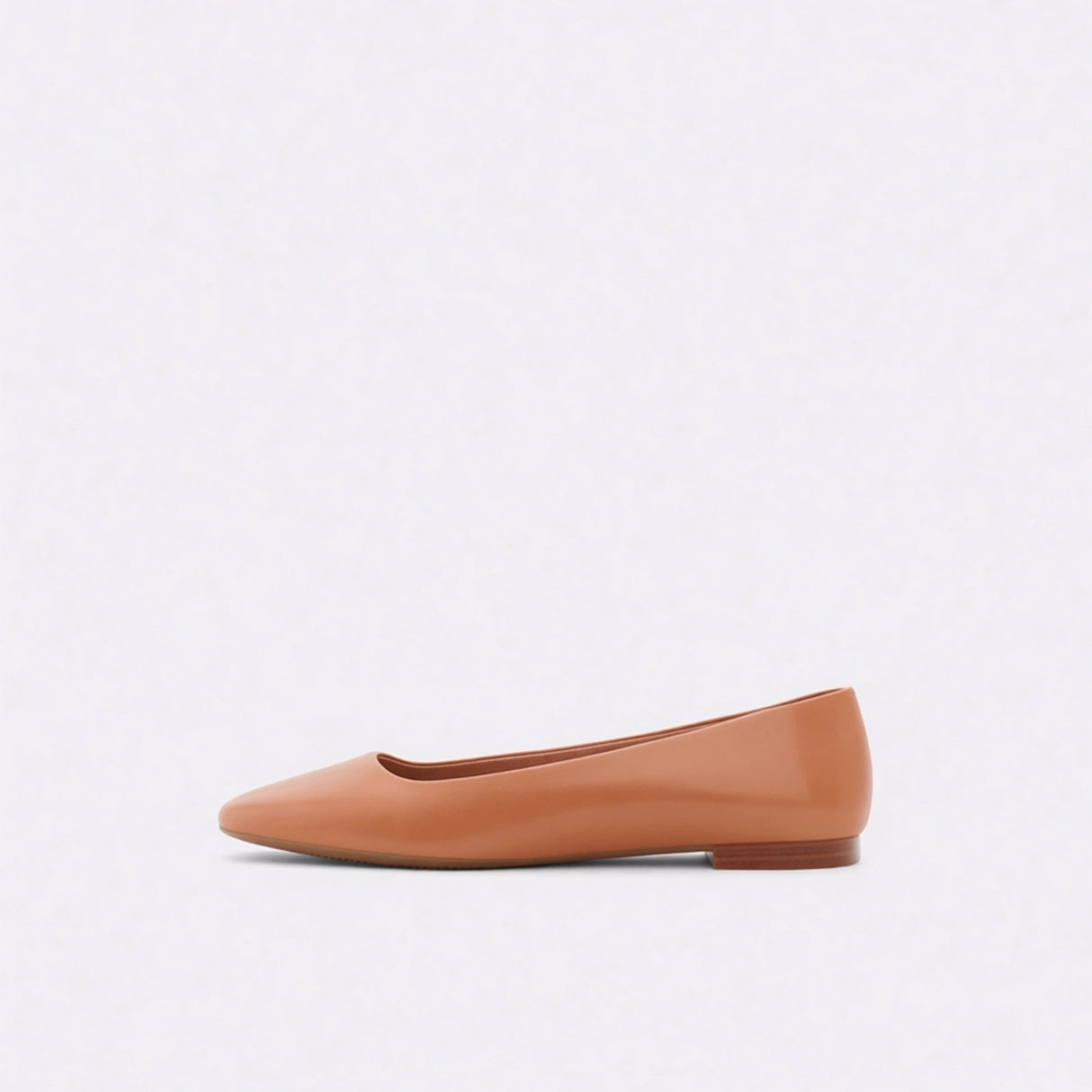 Aldo Koosaflex Flat Shoe In Tan