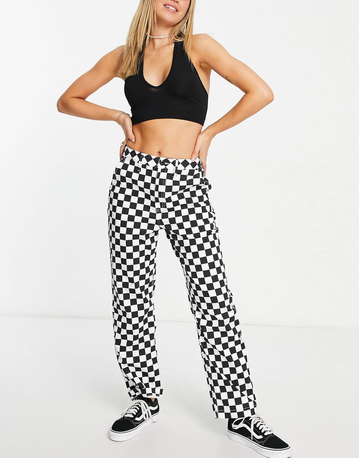 Vans Authentic Chinos In Checkerboard