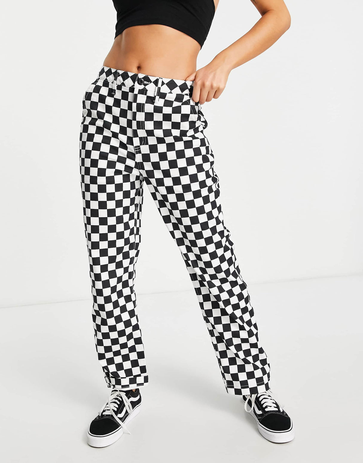 Vans Authentic Chinos In Checkerboard