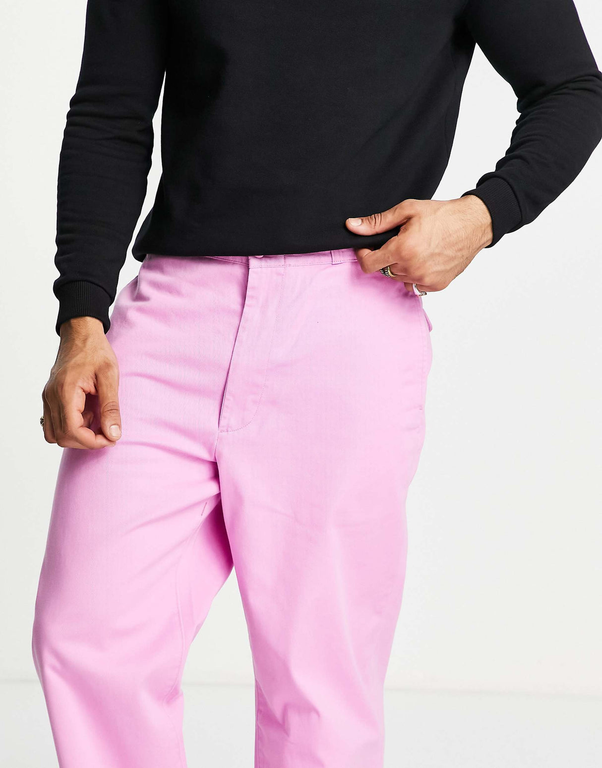 Levi'S Skate Loose Chinos In Pink