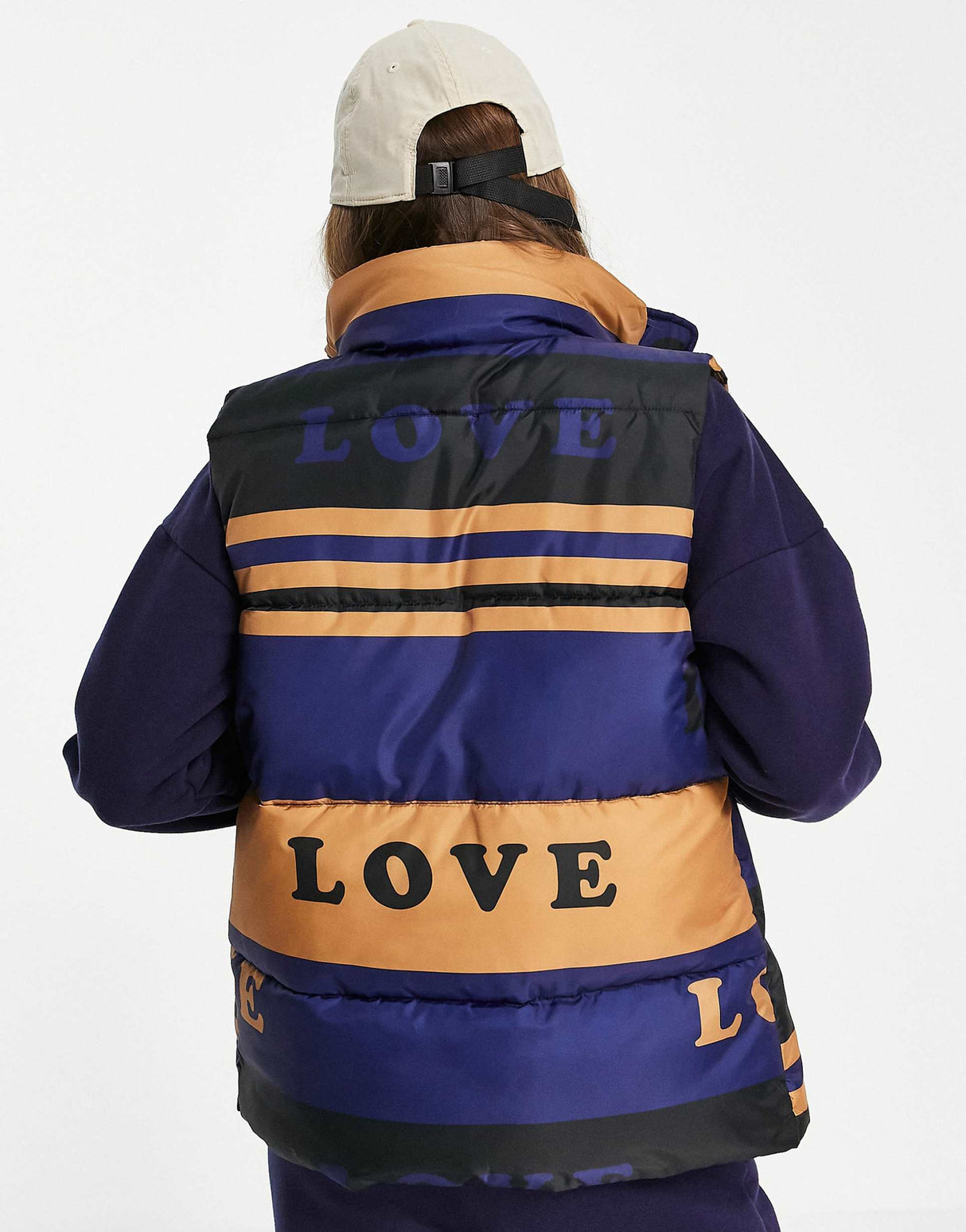 Never Fully Dressed True Love Gilet In Multi
