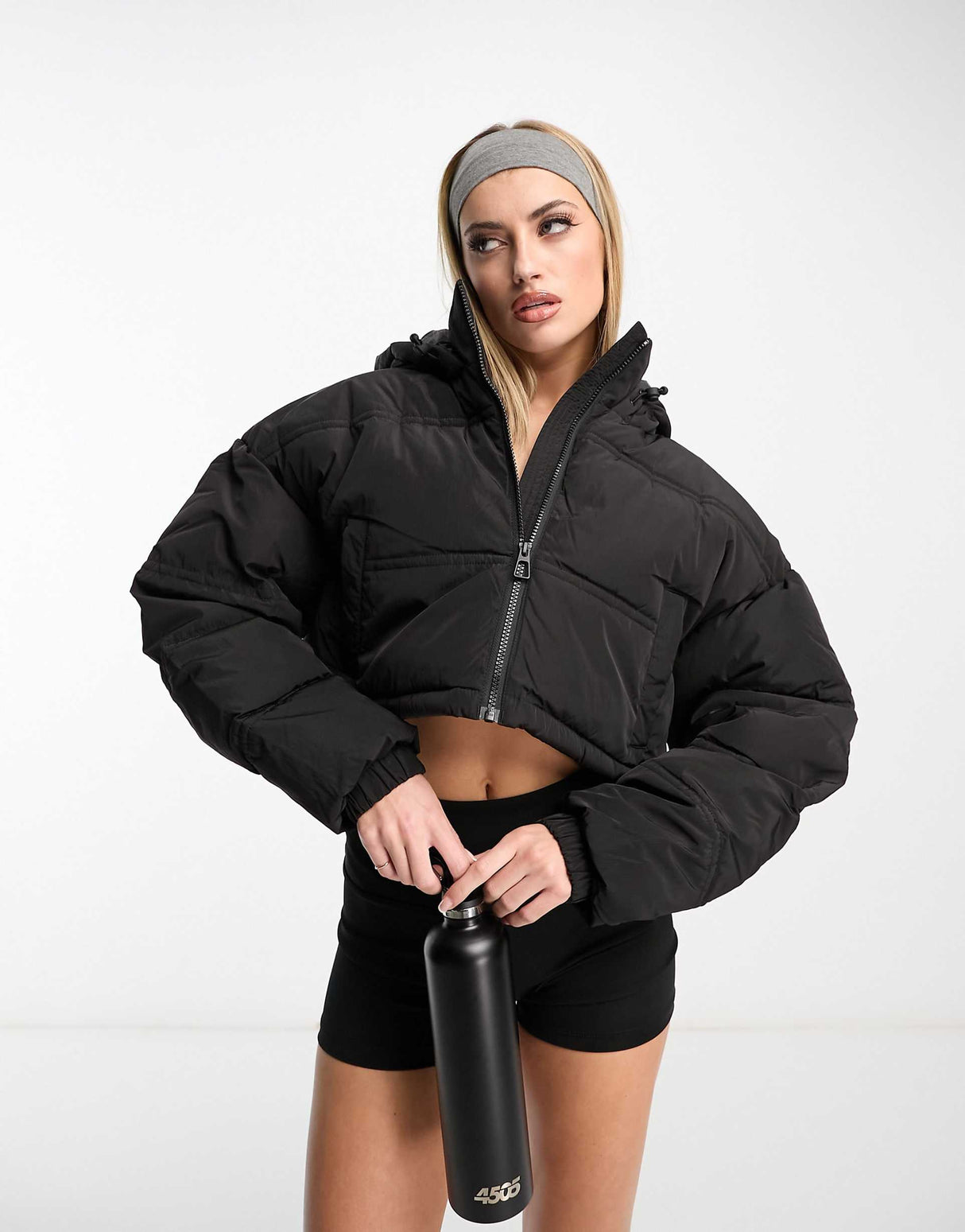 Hiit Crop Puffer Jacket