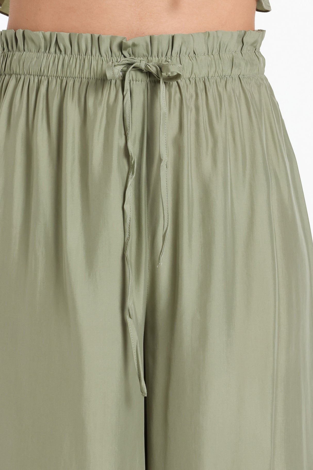 Lost In Lunar Women's Florence Pants - Dark Sage