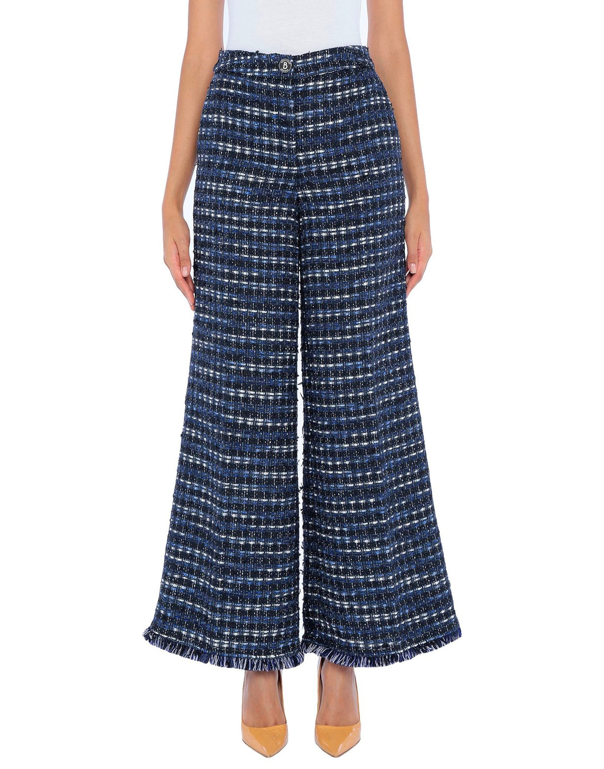 Boutique Moschino Womens Pants - Midnight blue