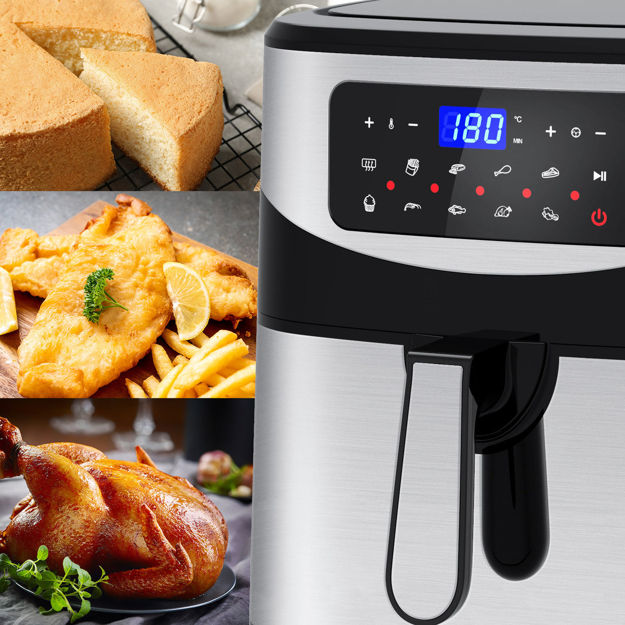 Kitchen Couture Digital 12L Air Fryer
