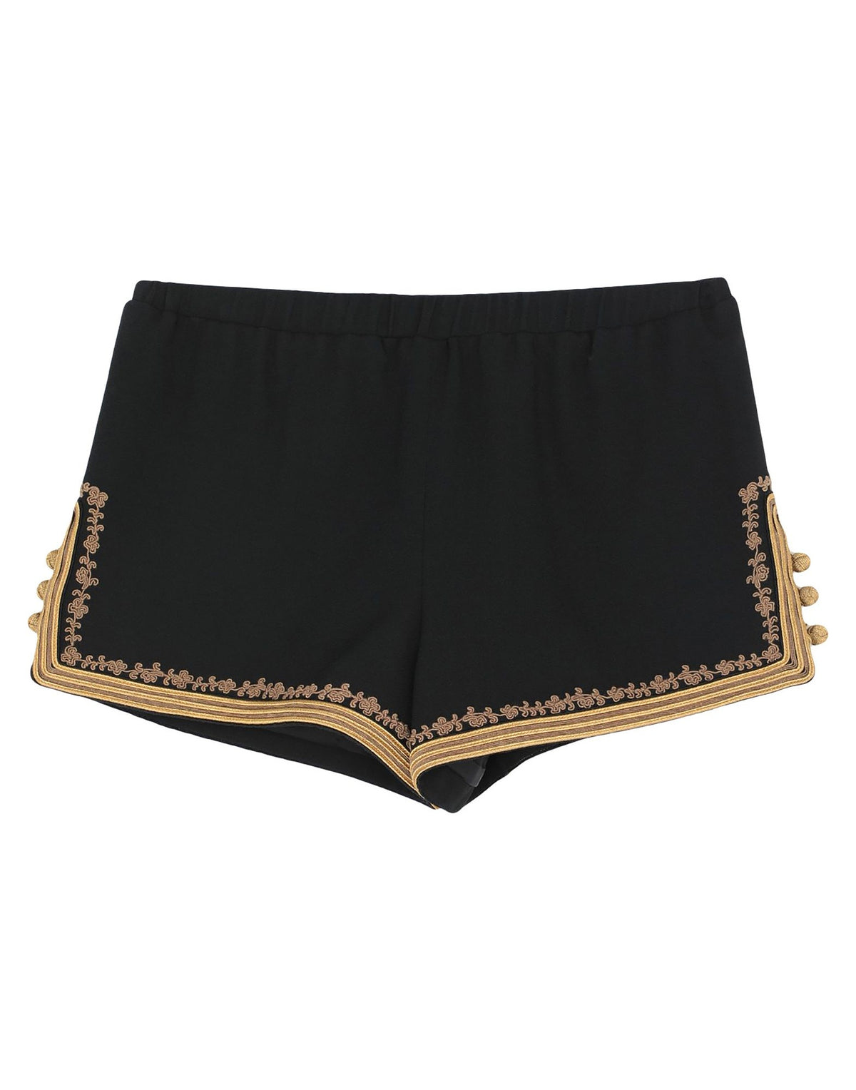 Saint Laurent Womens Shorts & Bermuda Shorts - Black