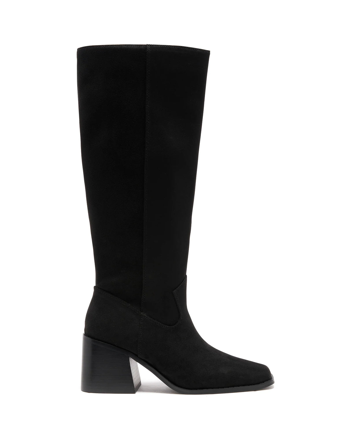 Therapy Quinn Black Microsuede