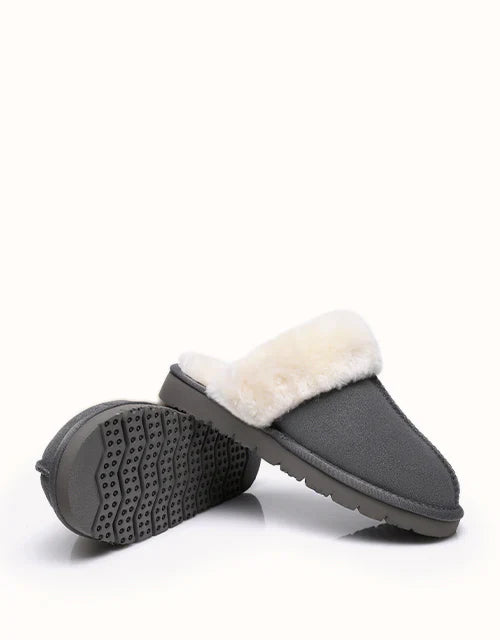 Muffin Slipper in Grey