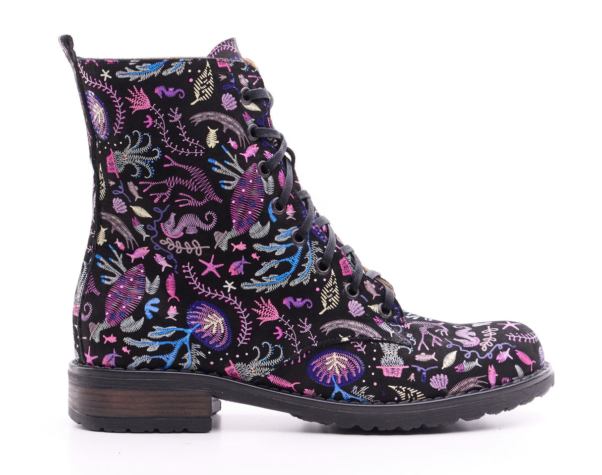 Bosccolo Womens Boots - Sealife Purple