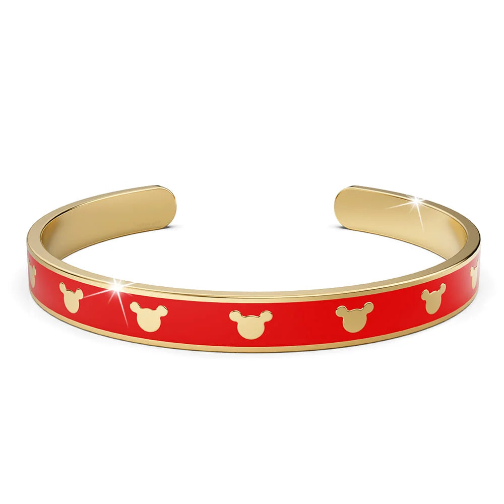 Boxed Beauty with Love Earrings and Bangle Set in White Gold
