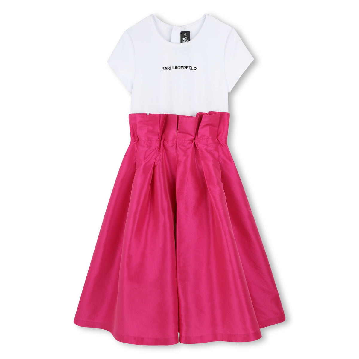 Karl Lagerfeld Girls Taffeta Special Occasion Dress - Pink
