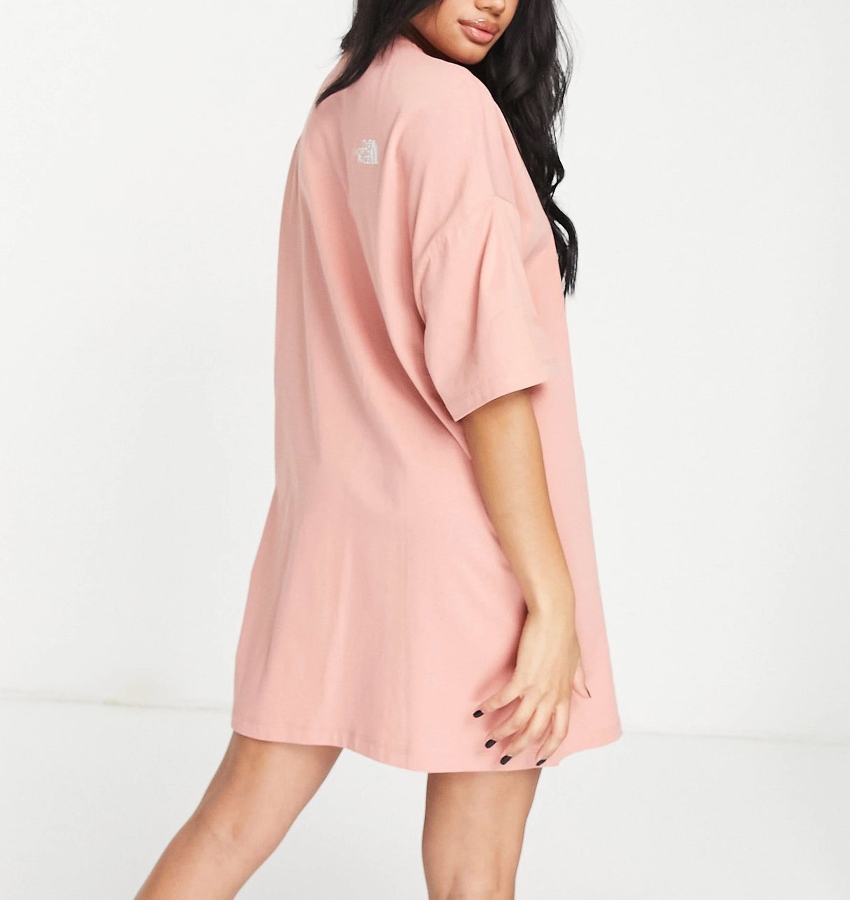 The North Face T-Shirt Dress In Pink