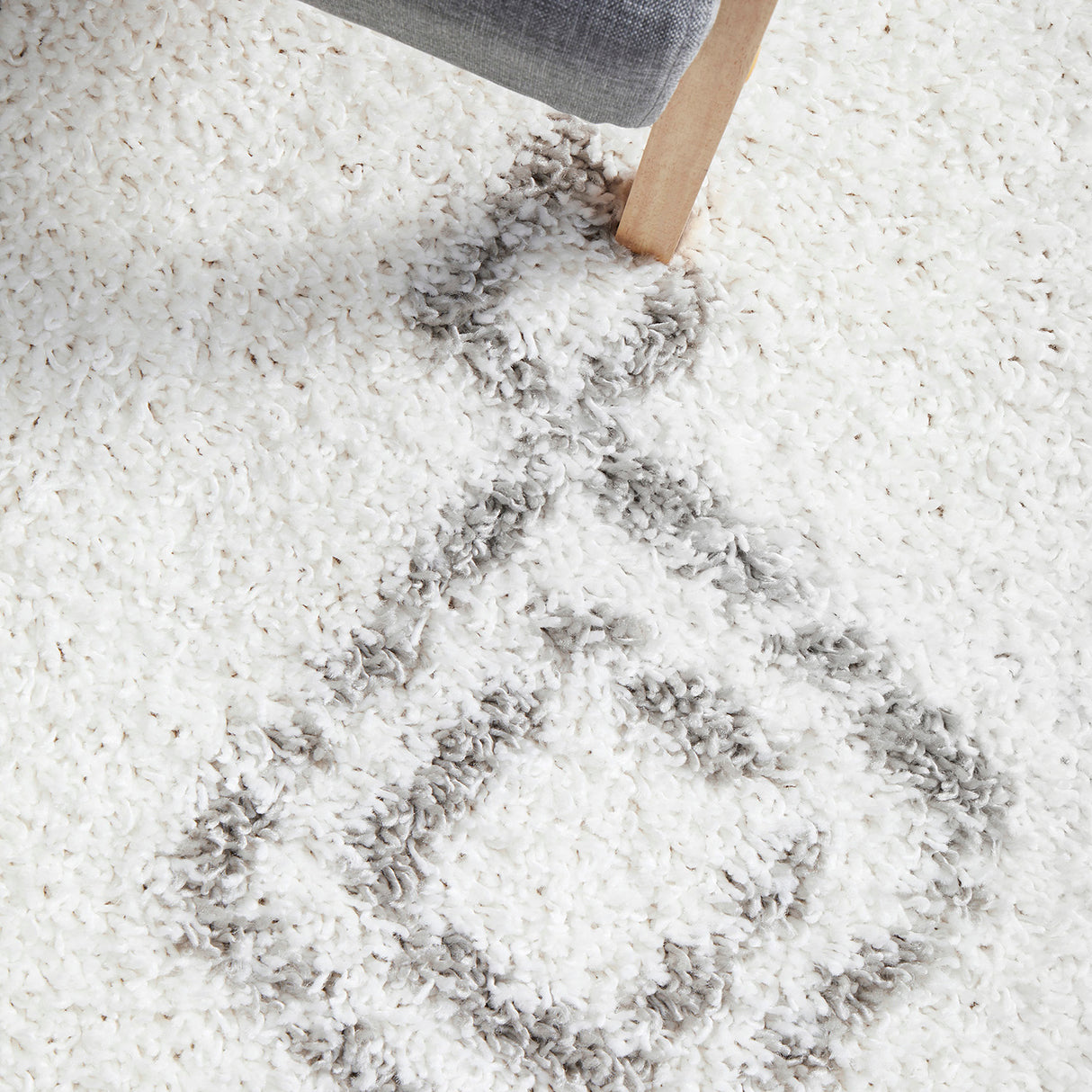 Casablanca Temara White Rug