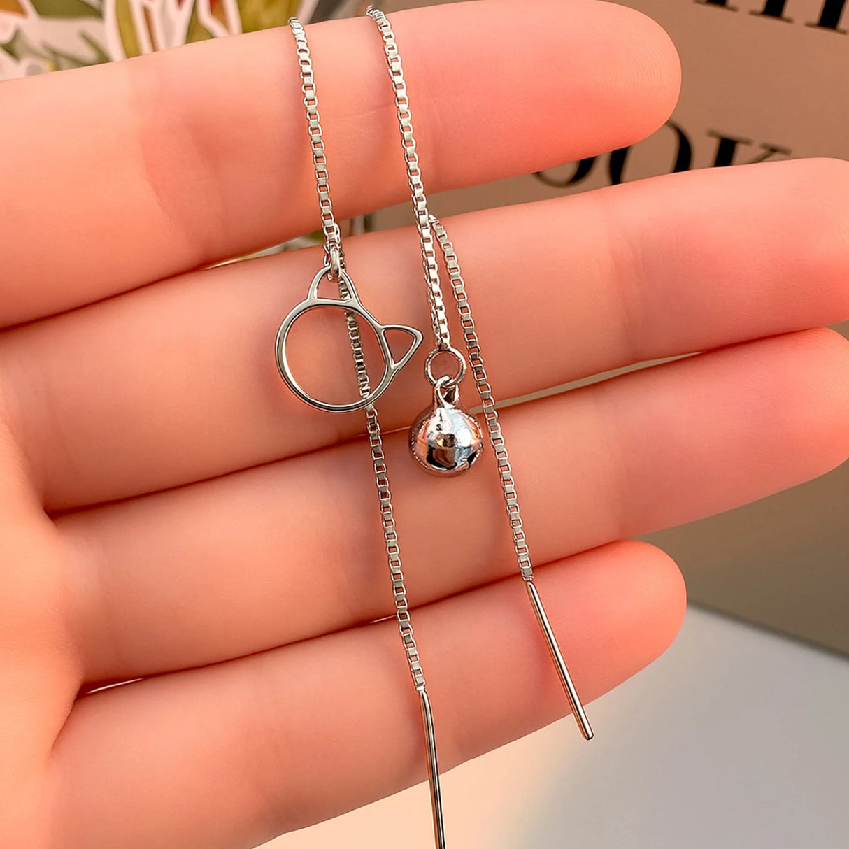 Kittymology Threader Earrings