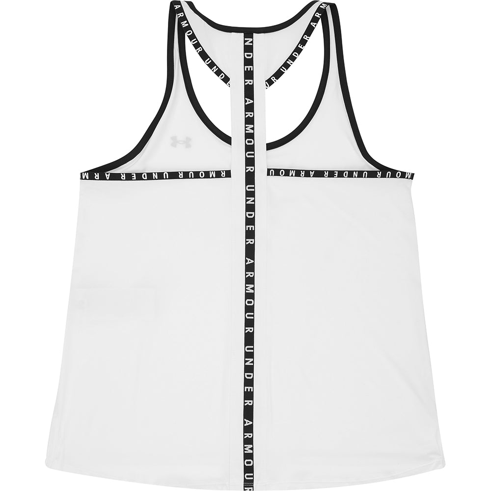 Under Armour Training Knockout Tank In White