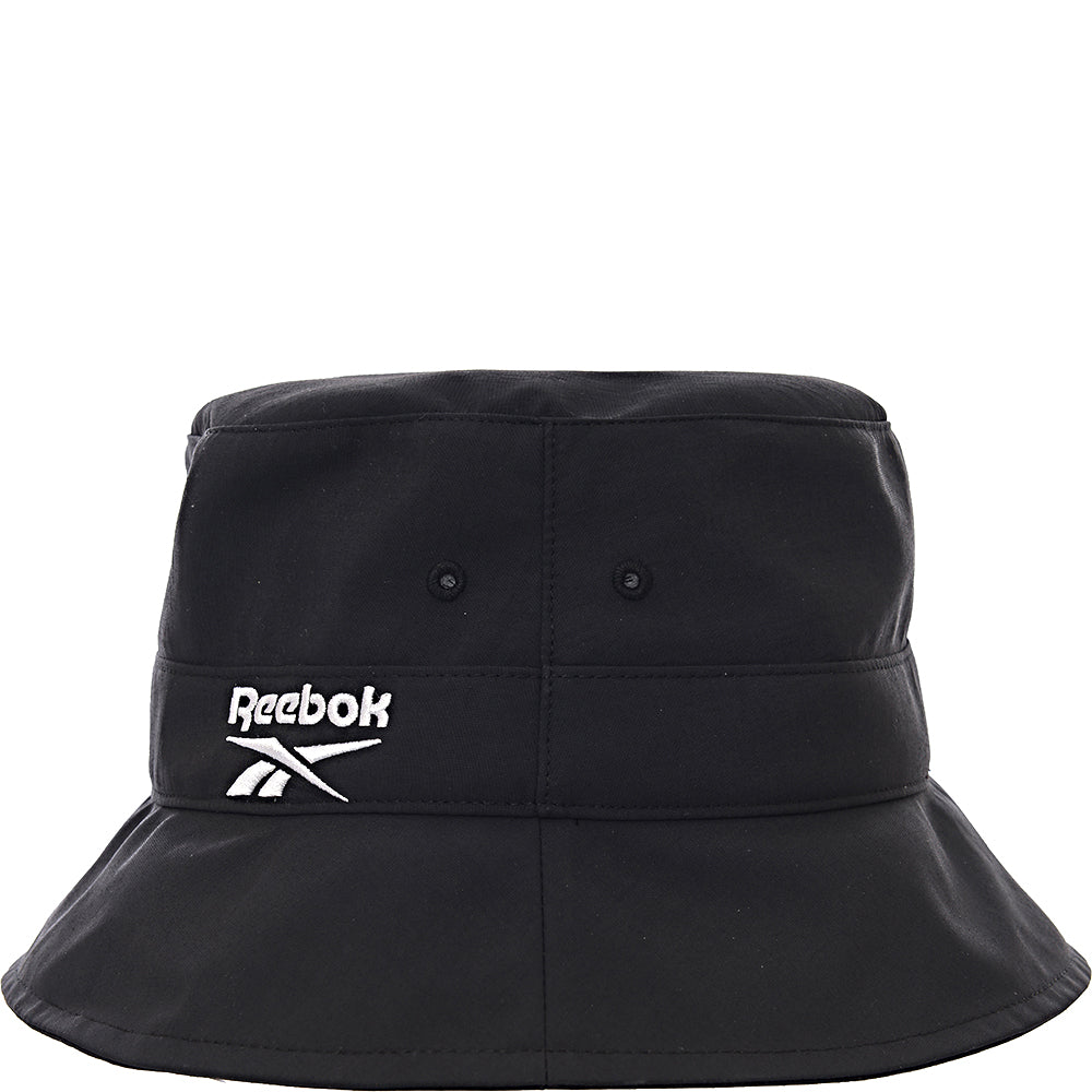 Reebok Logo Bucket Hat In Black