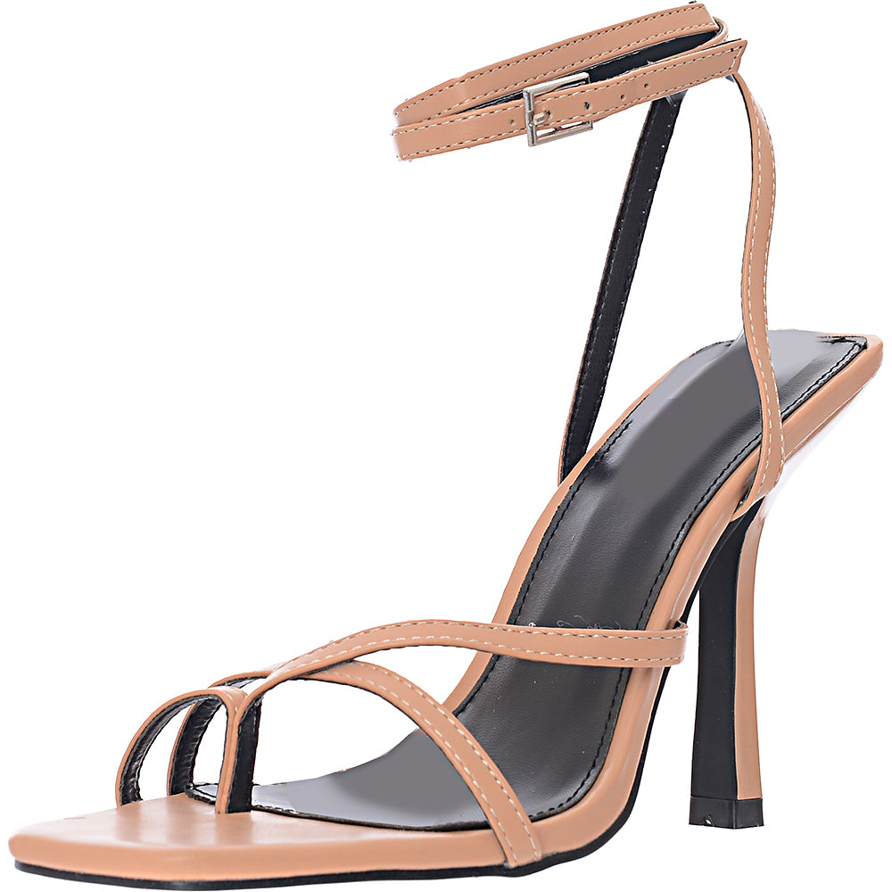 Raid Alayna Heeled Sandals In Beige
