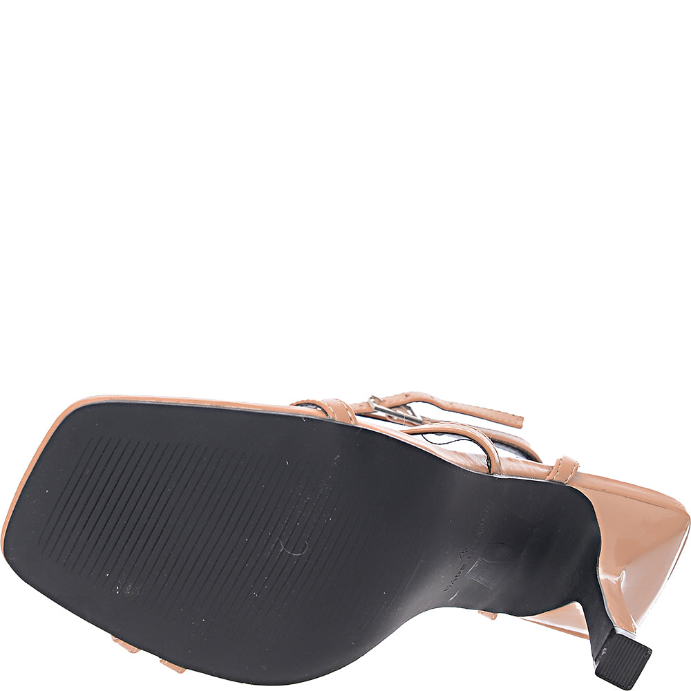Raid Alayna Heeled Sandals In Beige