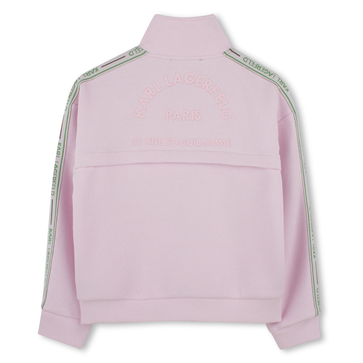 Karl Lagerfeld Girls Cafe Terrase D2 Cardigan Suit - Pink