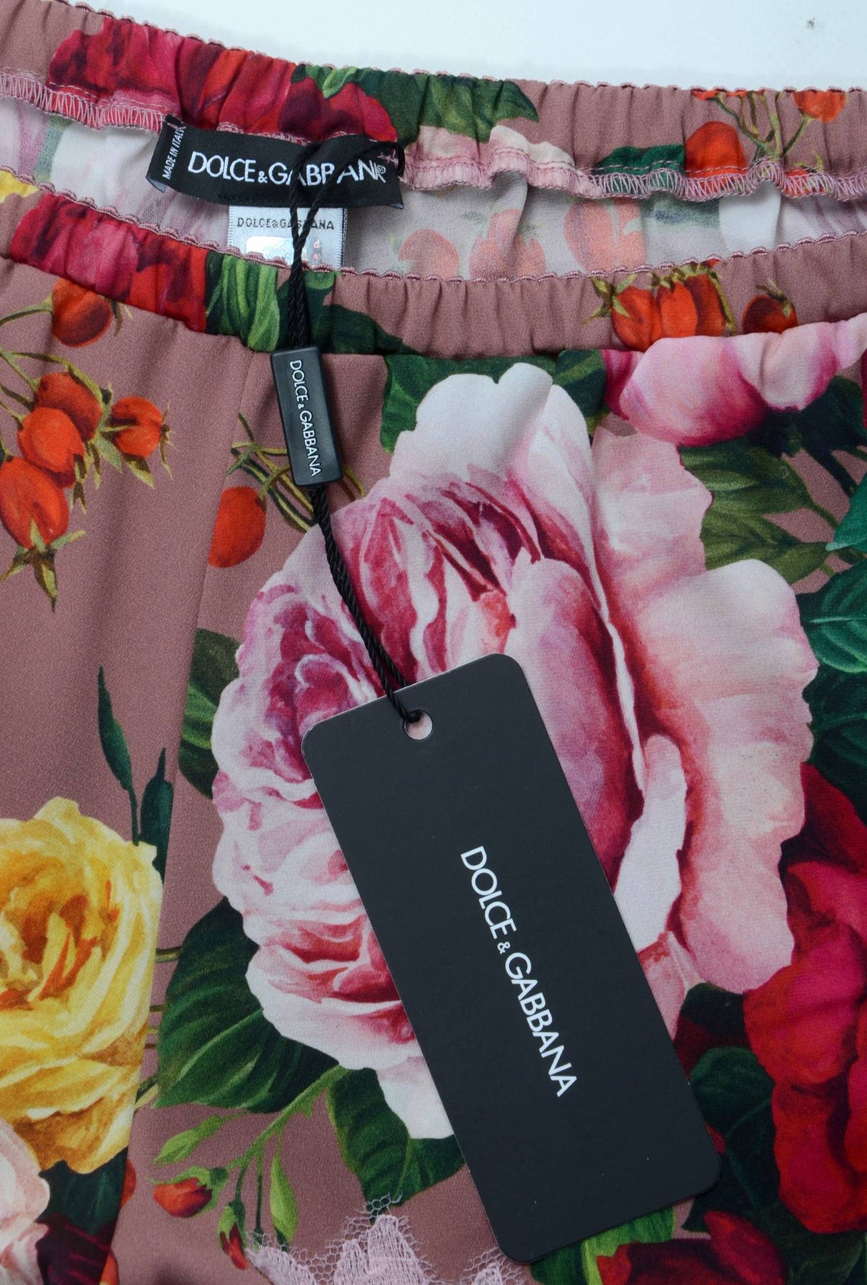 Dolce & Gabbana Women Lingerie Flowers Shorts
