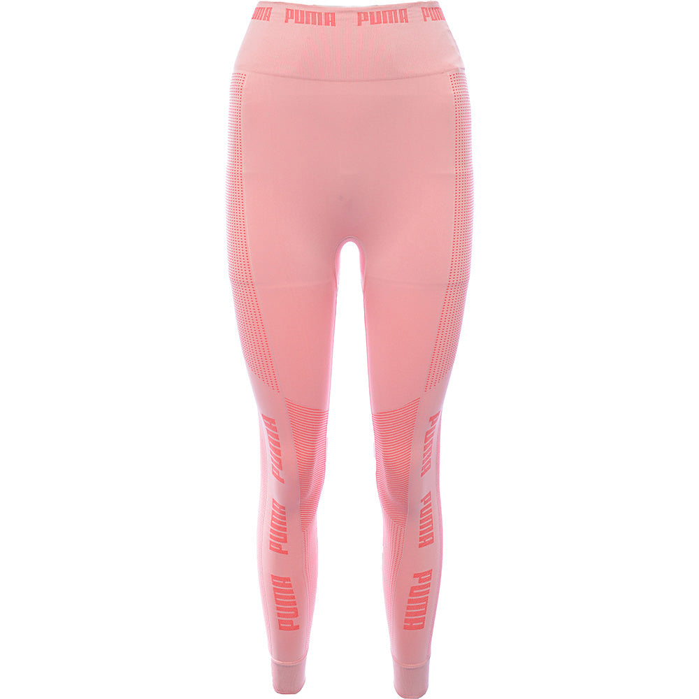 Puma Training Evoknit seamless leggings in soft pink