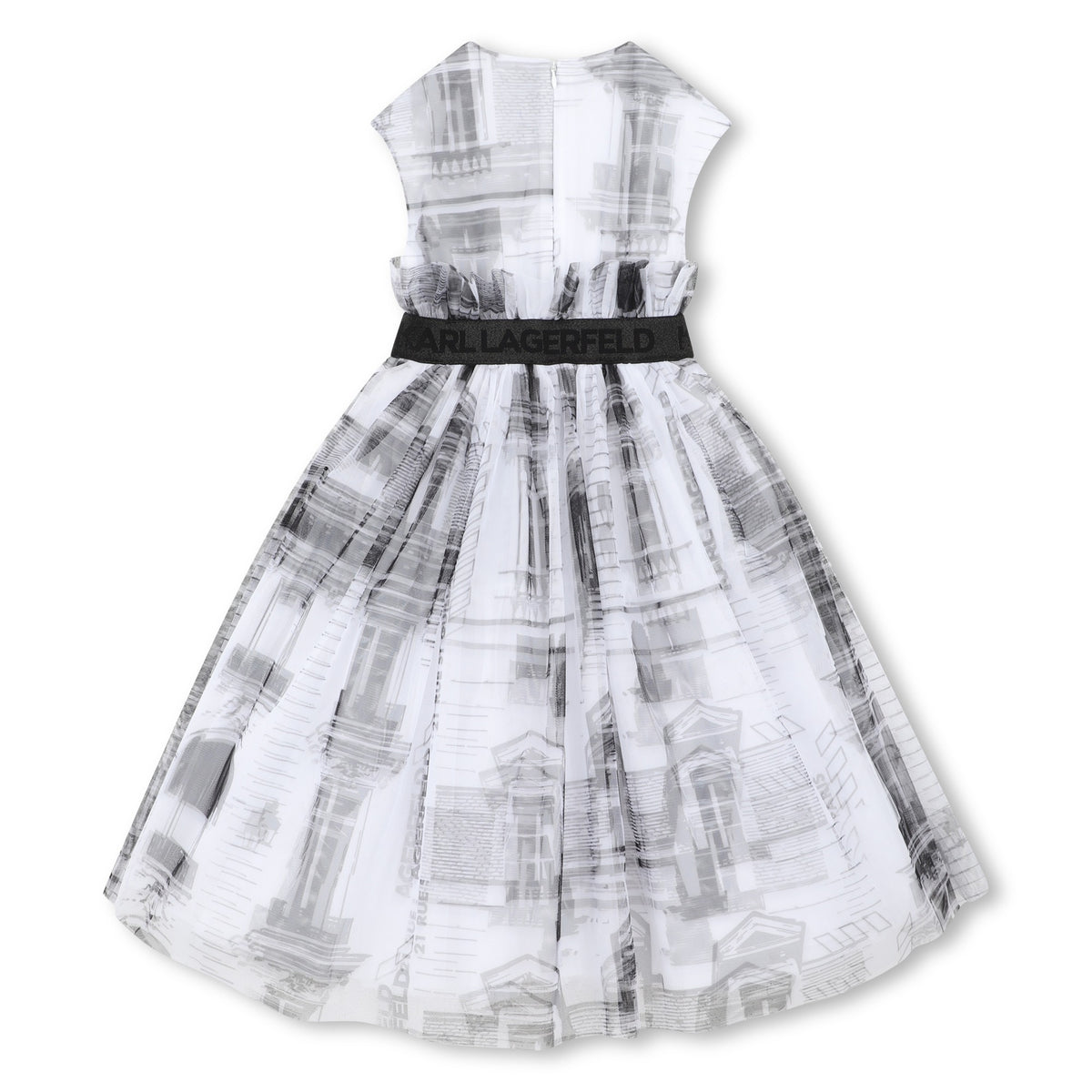 Karl Lagerfeld Girls Cafe Terrase D2 Dress - Black