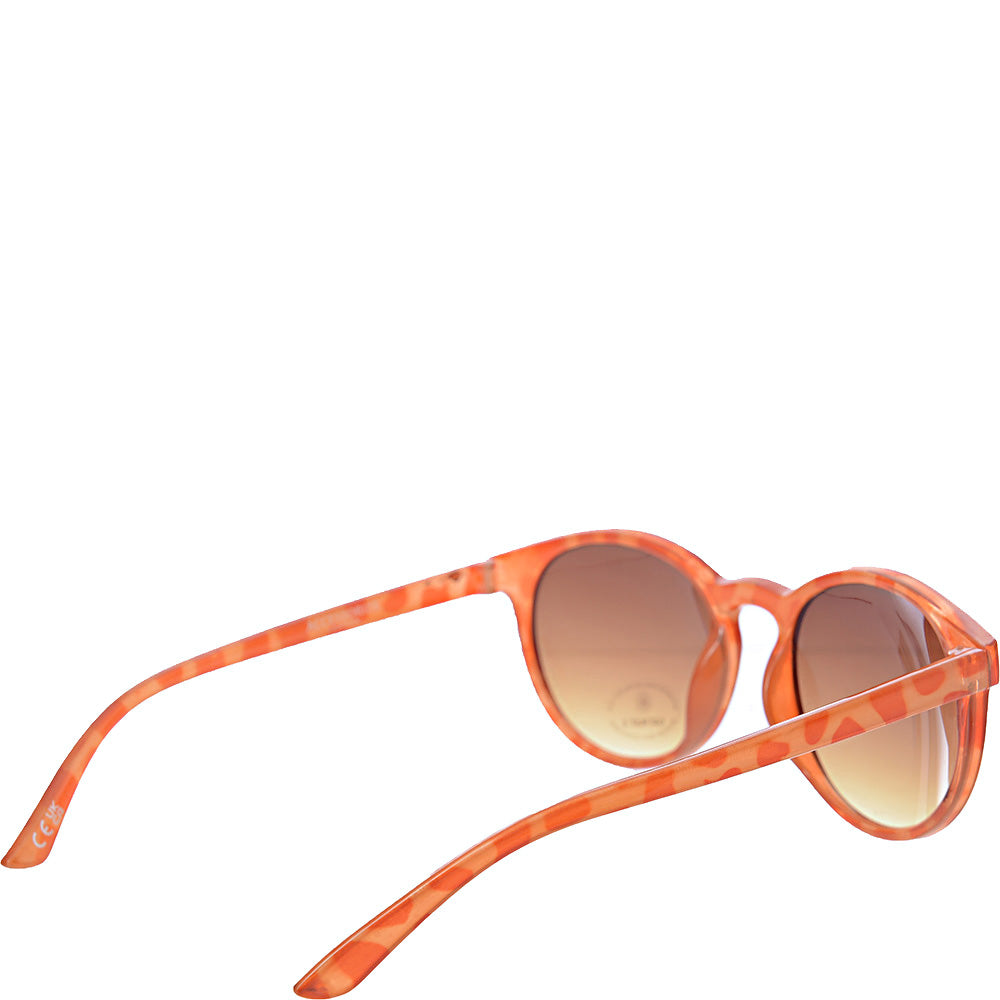Accessorize Pip Preppy Sunglasses In Orange Tortoiseshell