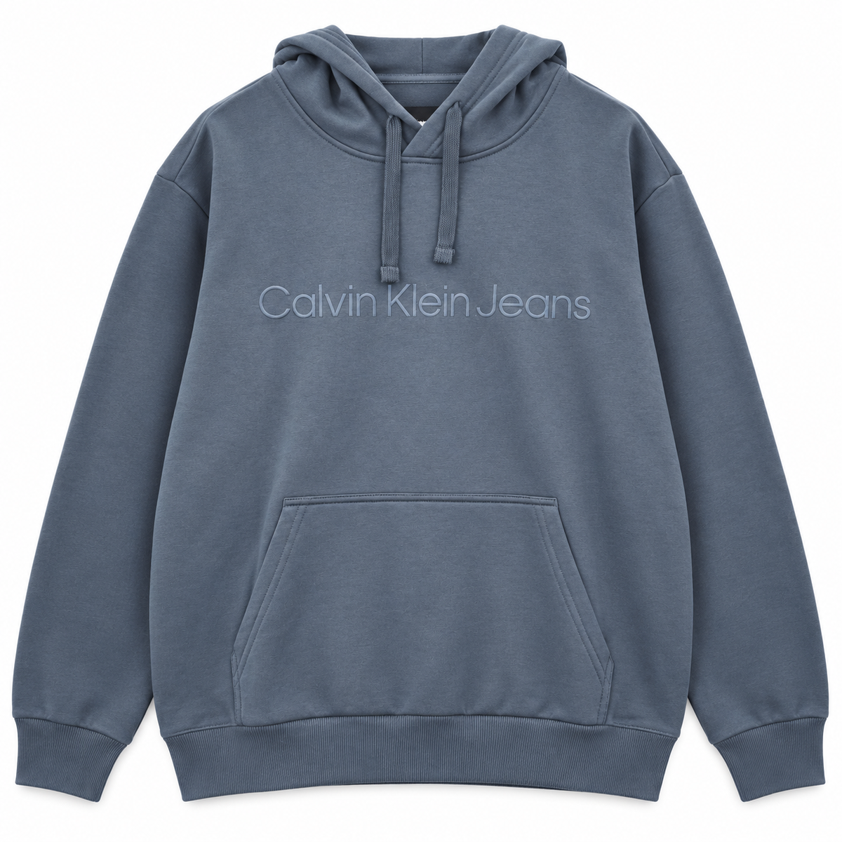 Calvin Klein Men's Long Sleeve Standard Fleece Po Hoodie - Ink