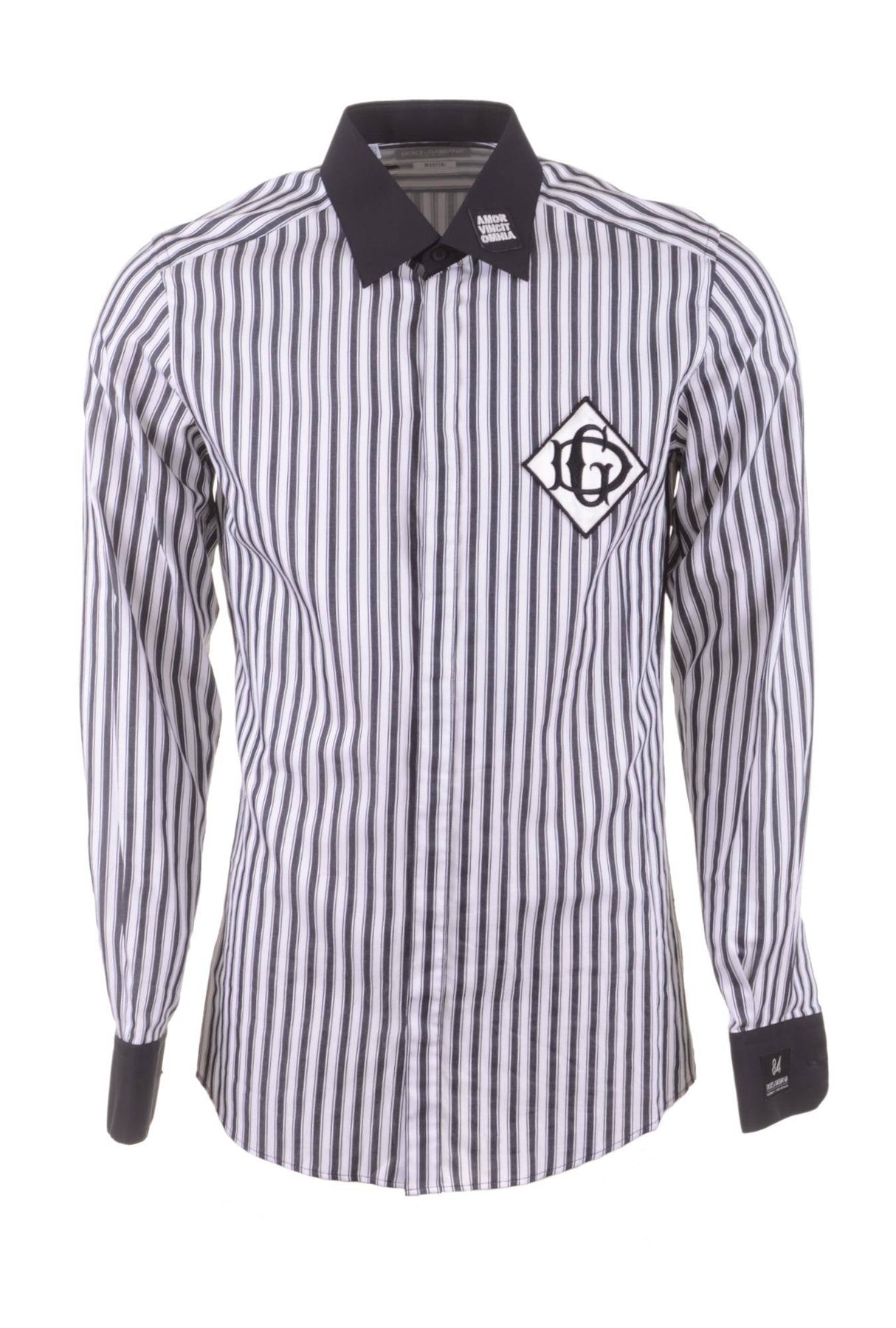 Dolce & Gabbana Men Stripes Long Sleeve Shirt