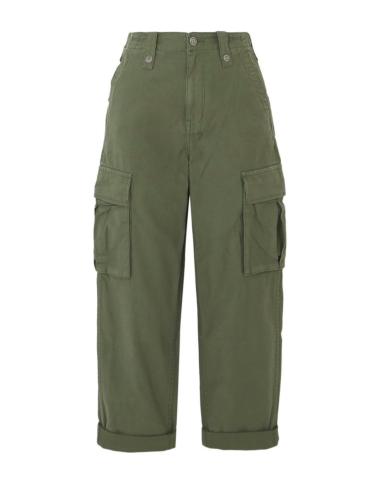 Ksubi Womens Pants - Military green