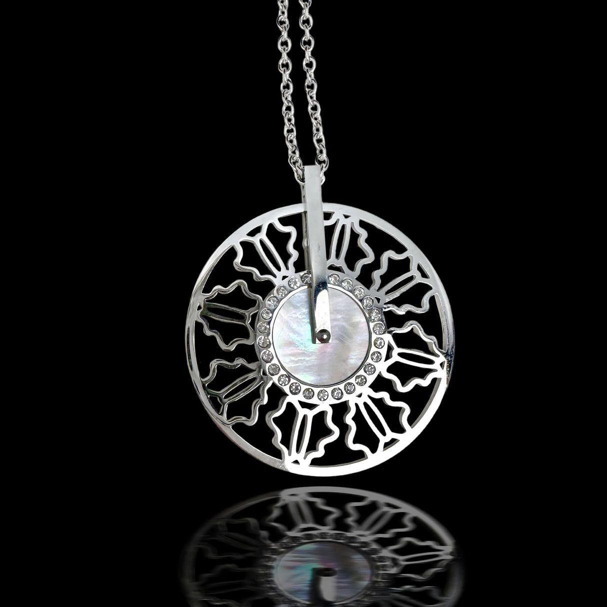 Bullion Gold Vintage Medallion Necklace