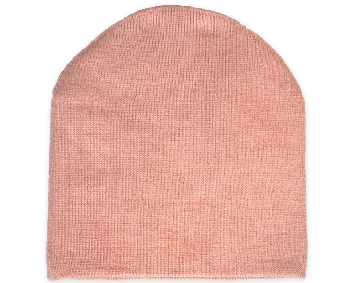 Cherry Red Marle Beanie - Pink
