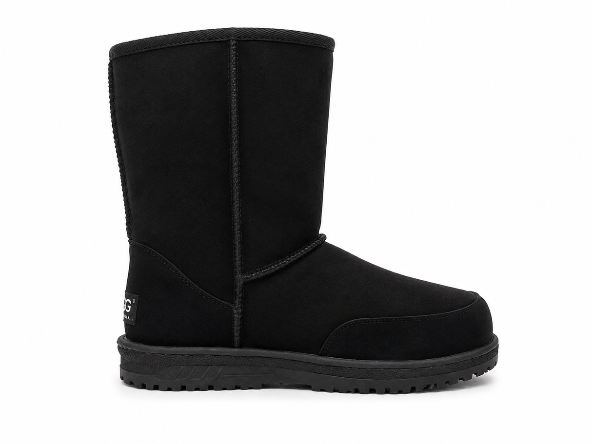 Australian Leather Ugg Classic Long - Black - AU6