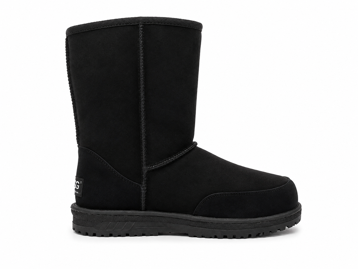 Australian Leather Ugg Classic Long - Black - AU5