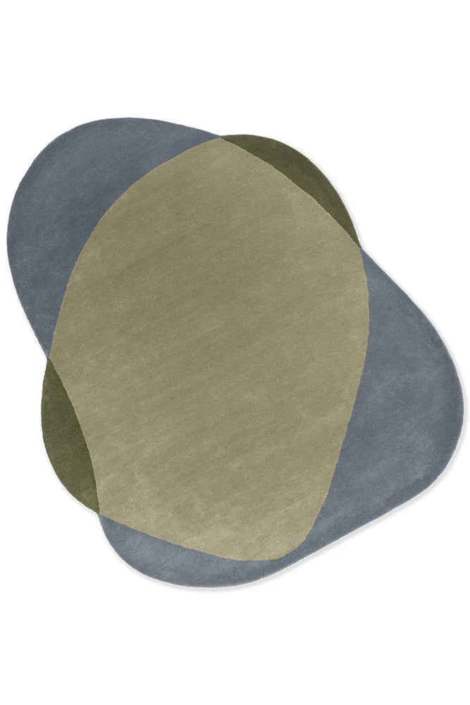 Brink & Campman Element Chad Grey Green 087704 Rug