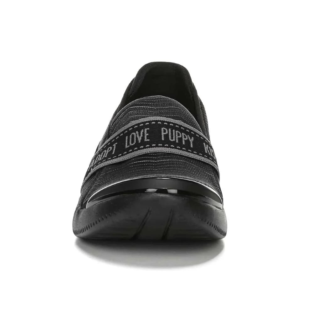 Bzees Attraction Slip-On Casual Sneaker - Black