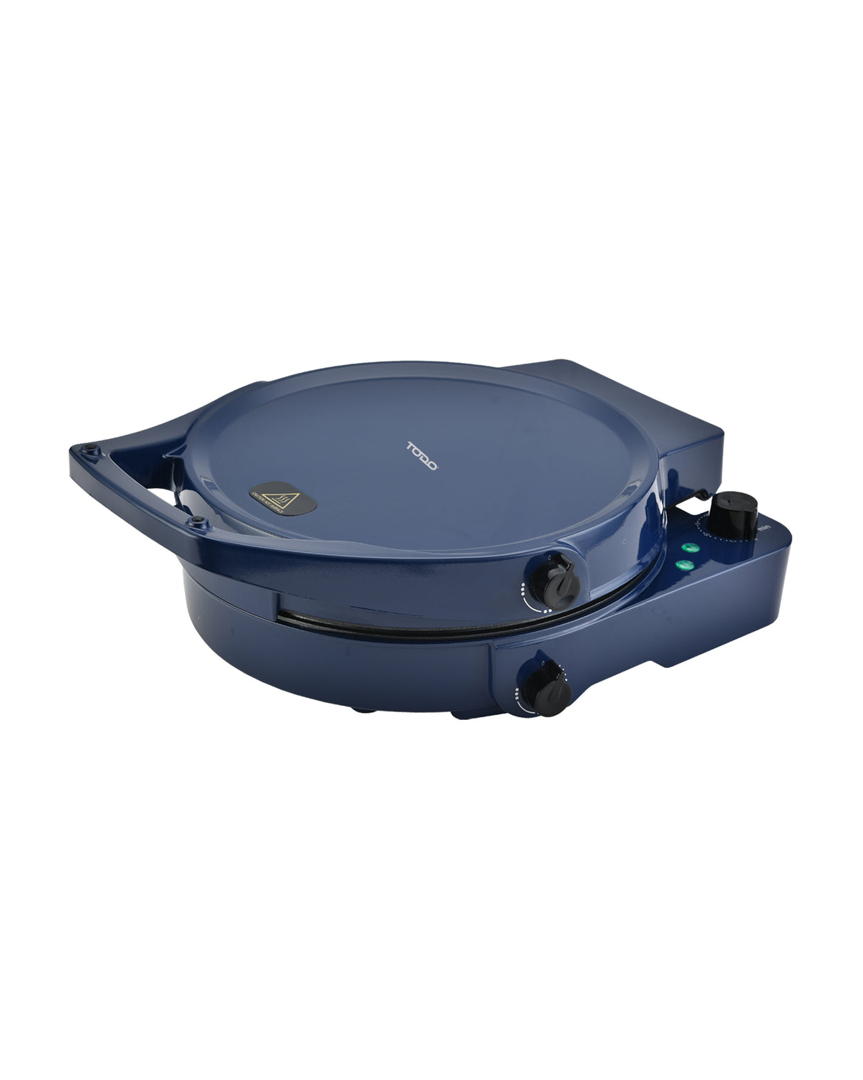 TODO 1800W Electric Pizza Maker Pizza Oven Dual Temperature Control Flat Grill - Blue