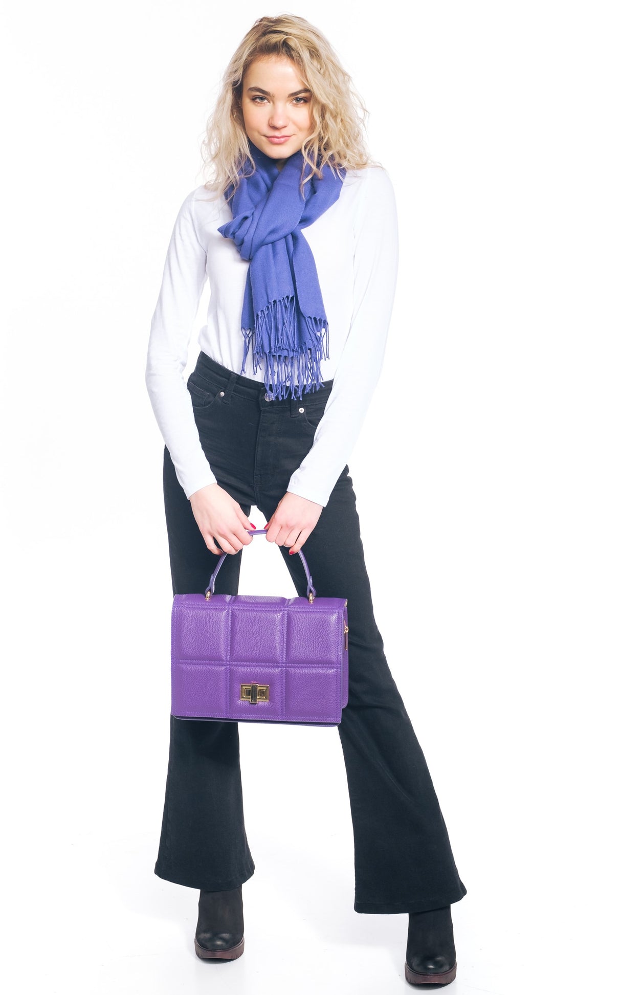 Bosccolo Handbag - Purple