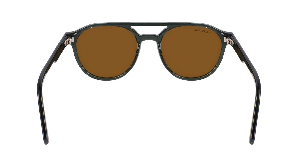 Lacoste L6008S Mens Sunglasses - Transparent Grey