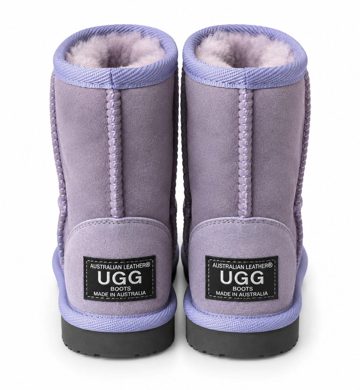 Australian Leather Ugg Kids Classic Short - Lilac - AU8